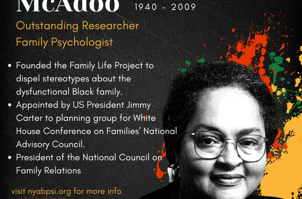 Dr. Harriet McAdoo